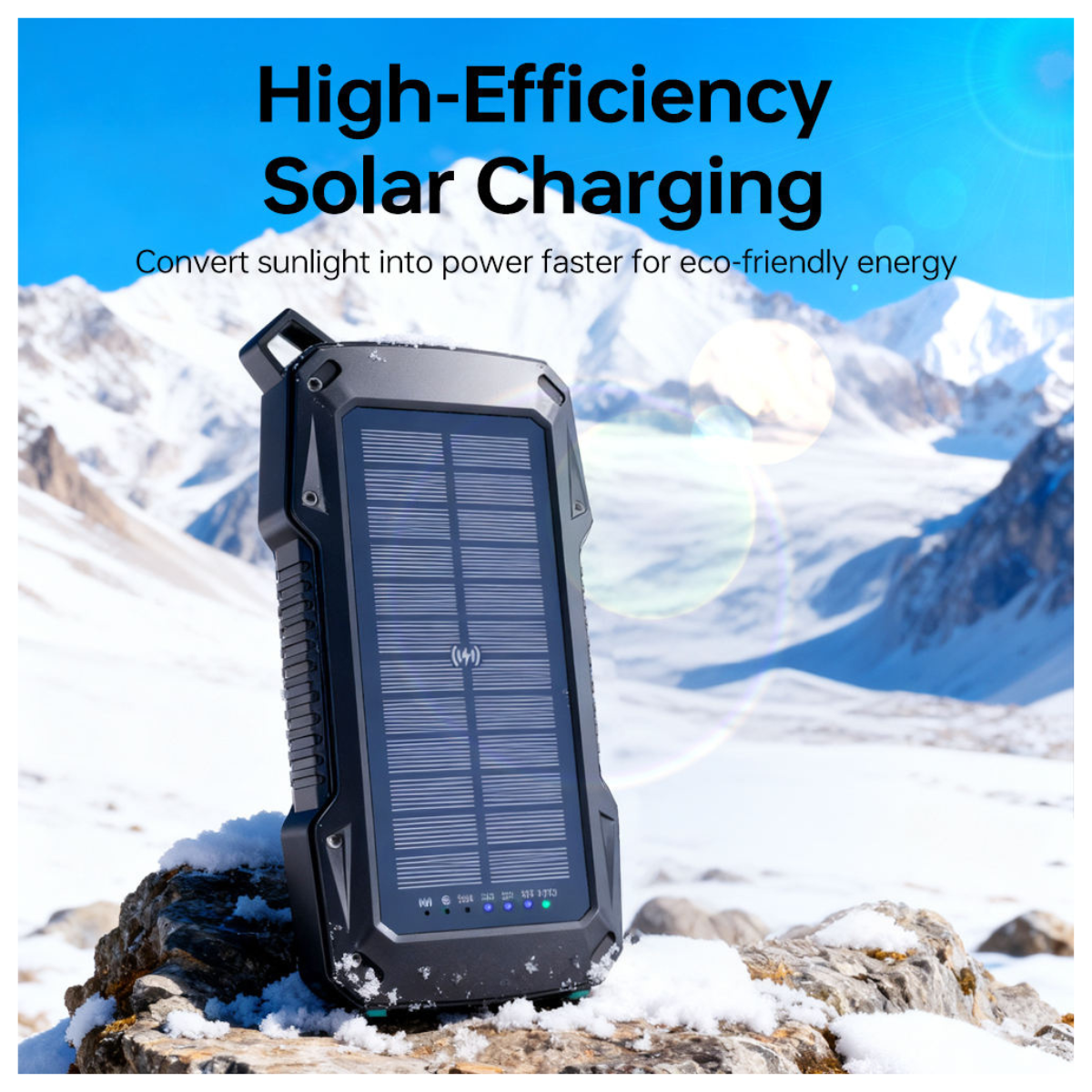 Solar USB Power Bank 50000mAh