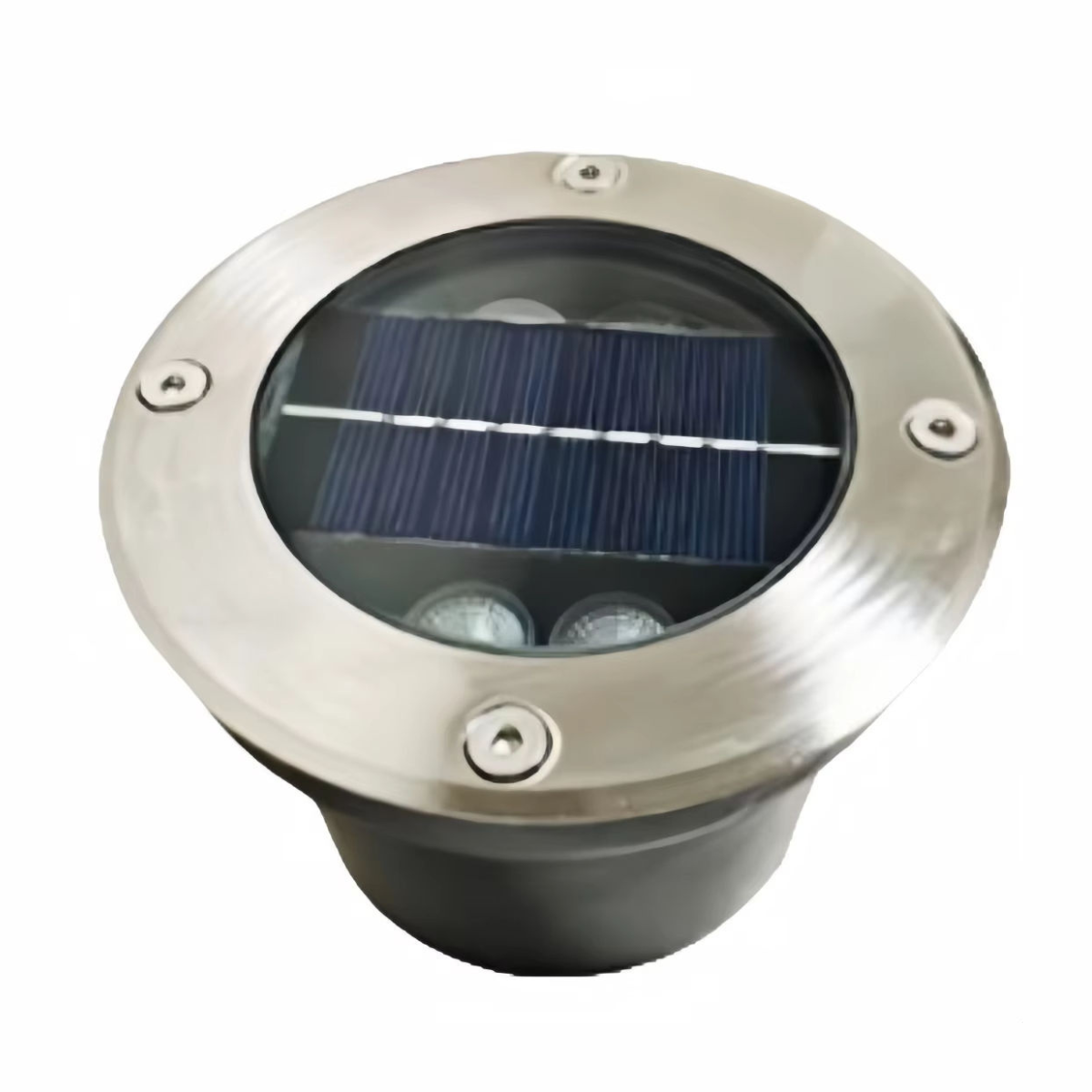 Lampe LED solaire encastrée