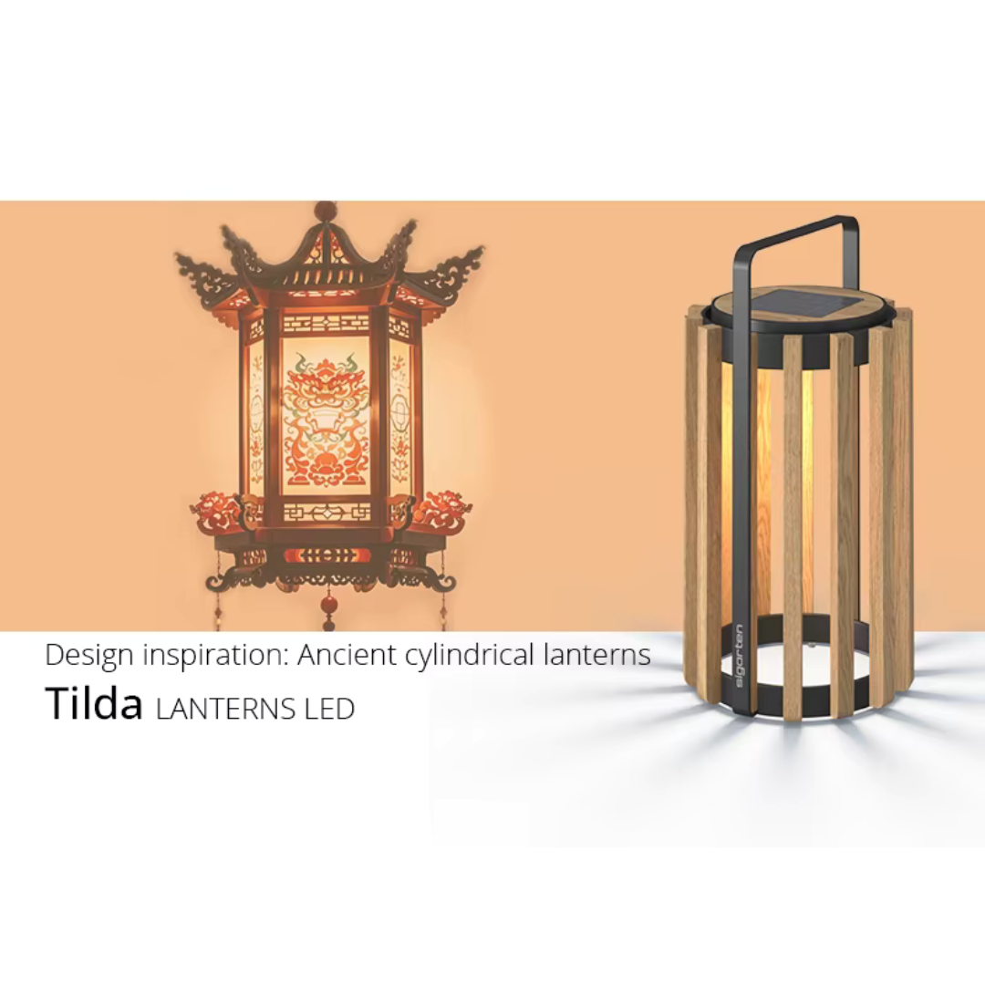 Lámpara solar LED Tilda 