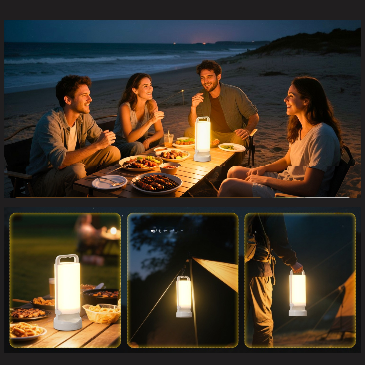 8000mAh Solar LED Lantern