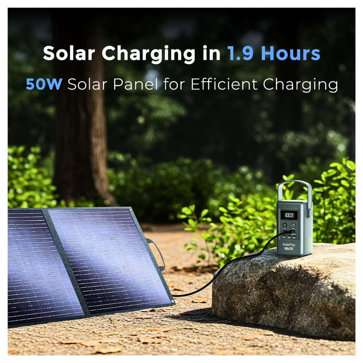 Portable Solar Power Station 100W