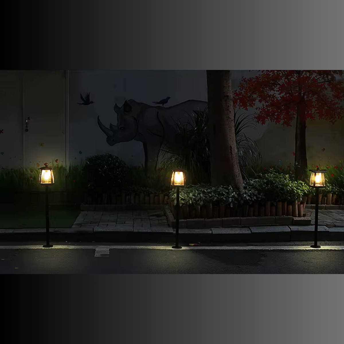 Solar LED Retro Lighting Kit