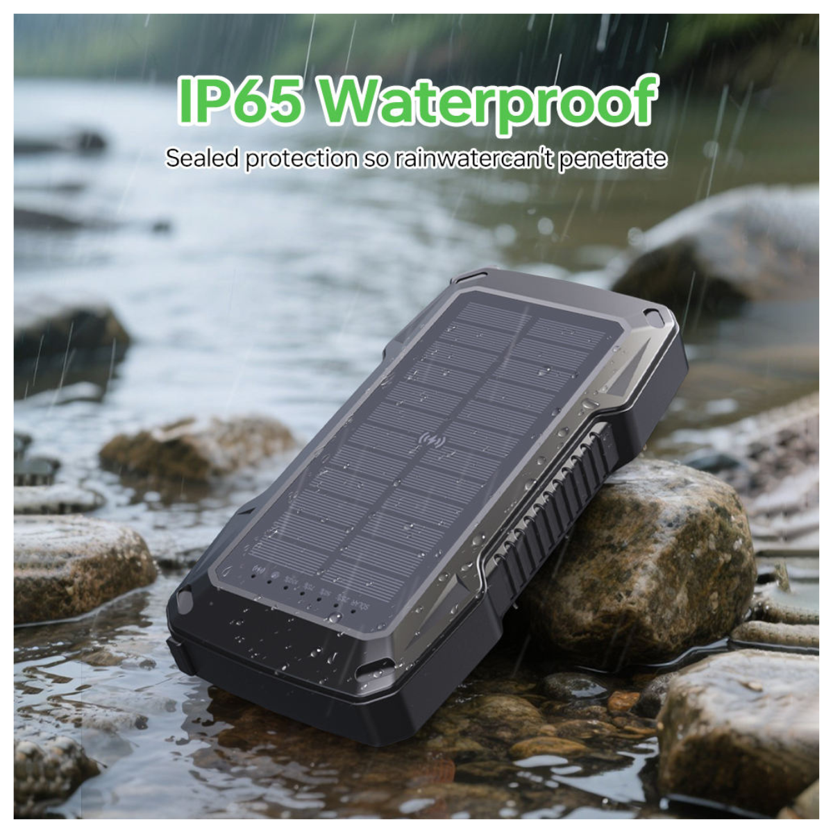 Solar USB Power Bank 50000mAh