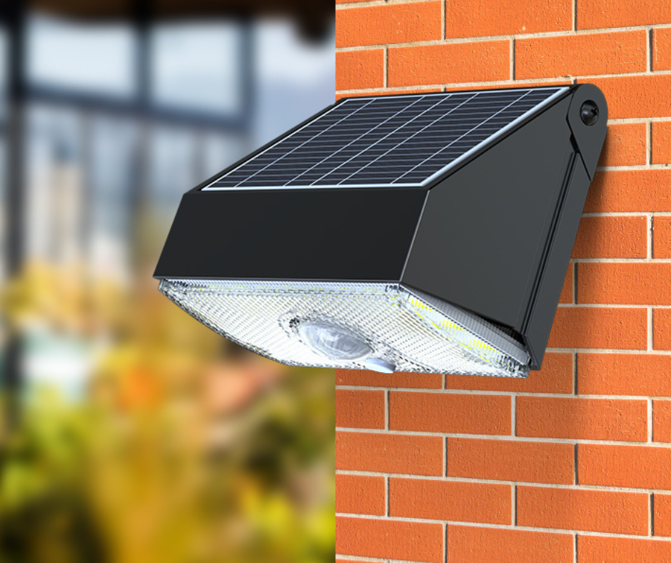 Applique murale de sécurité solaire