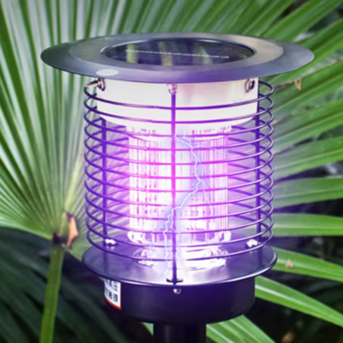 Lámpara solar LED antimosquitos