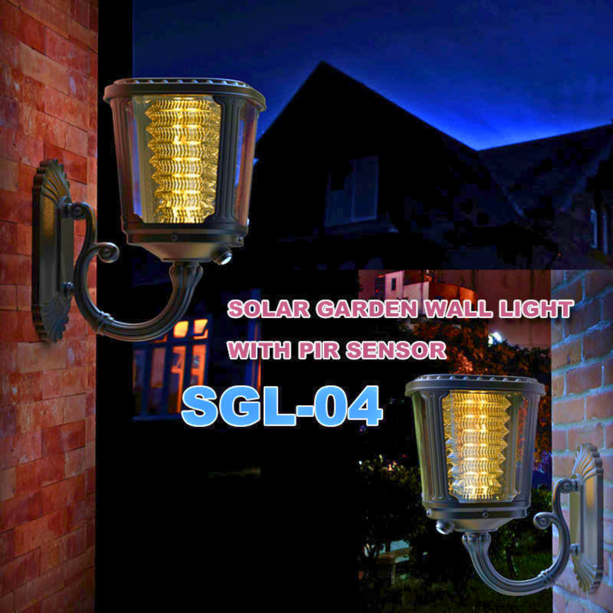 Solar LED Wall Light