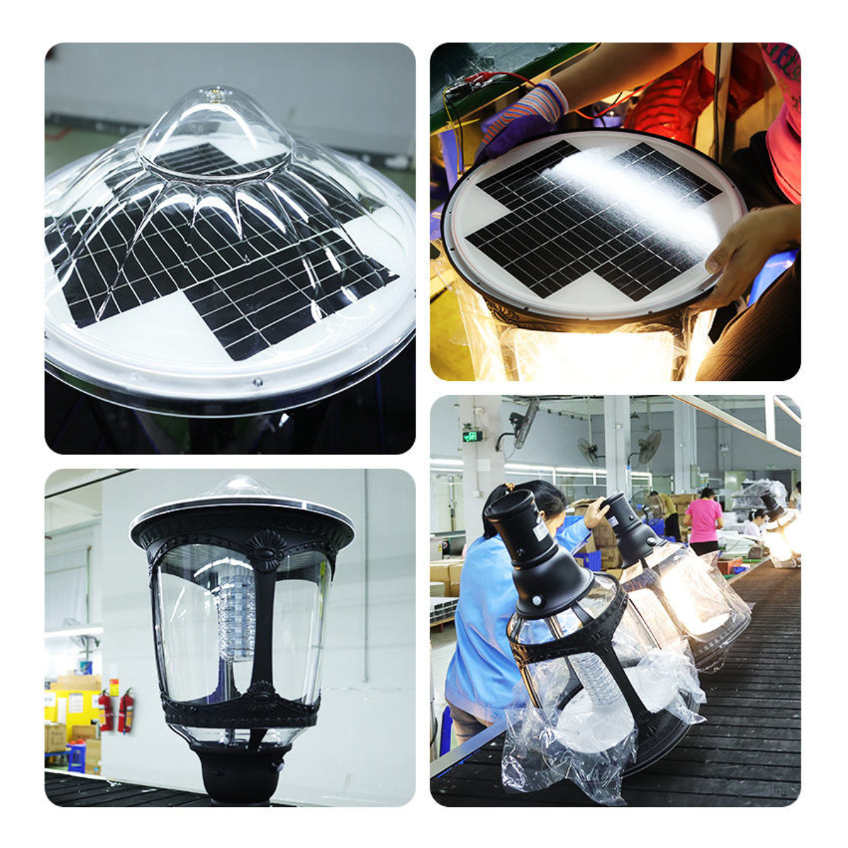 Éclairage paysager solaire à LED