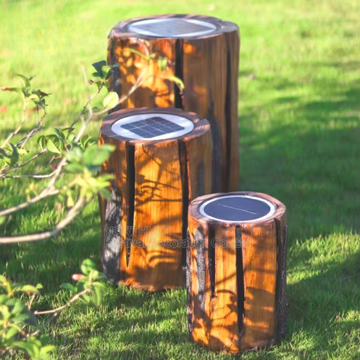 Solar Tree Trunk