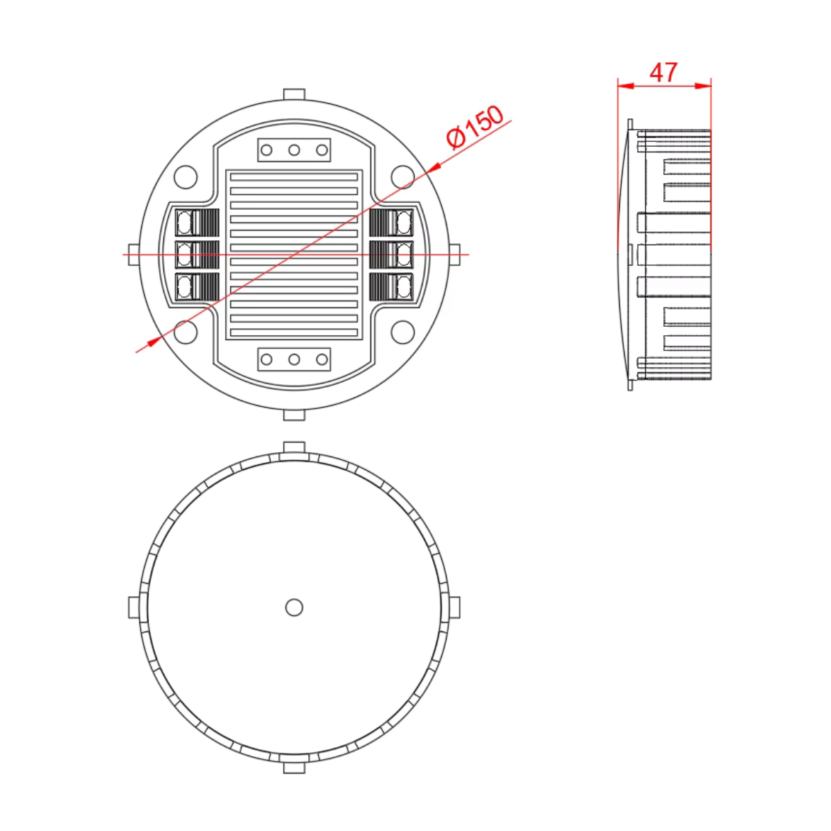 Solar Road Stud Light