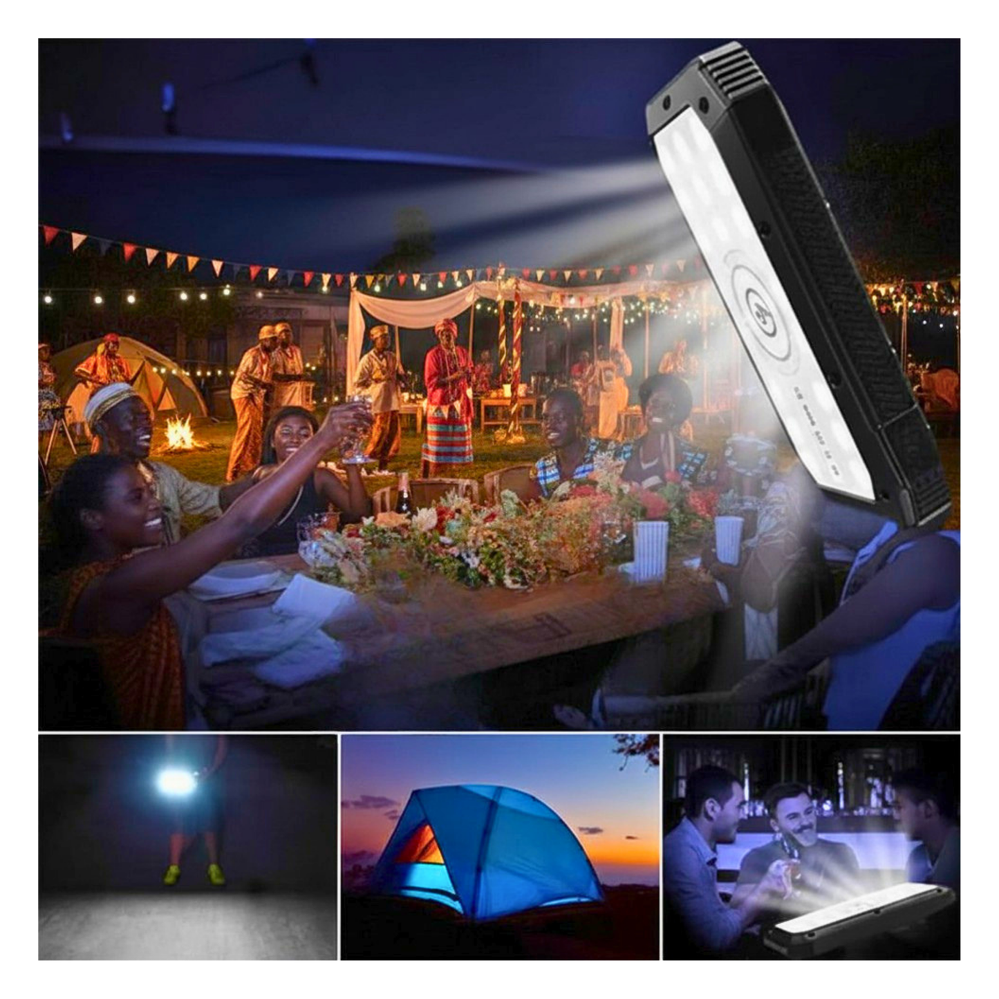 Solar USB Power Bank 20000mAh