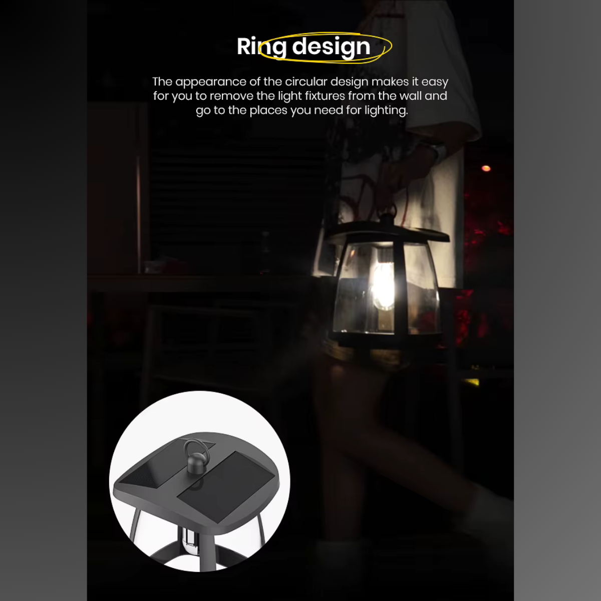 Solar LED Retro Lighting Kit