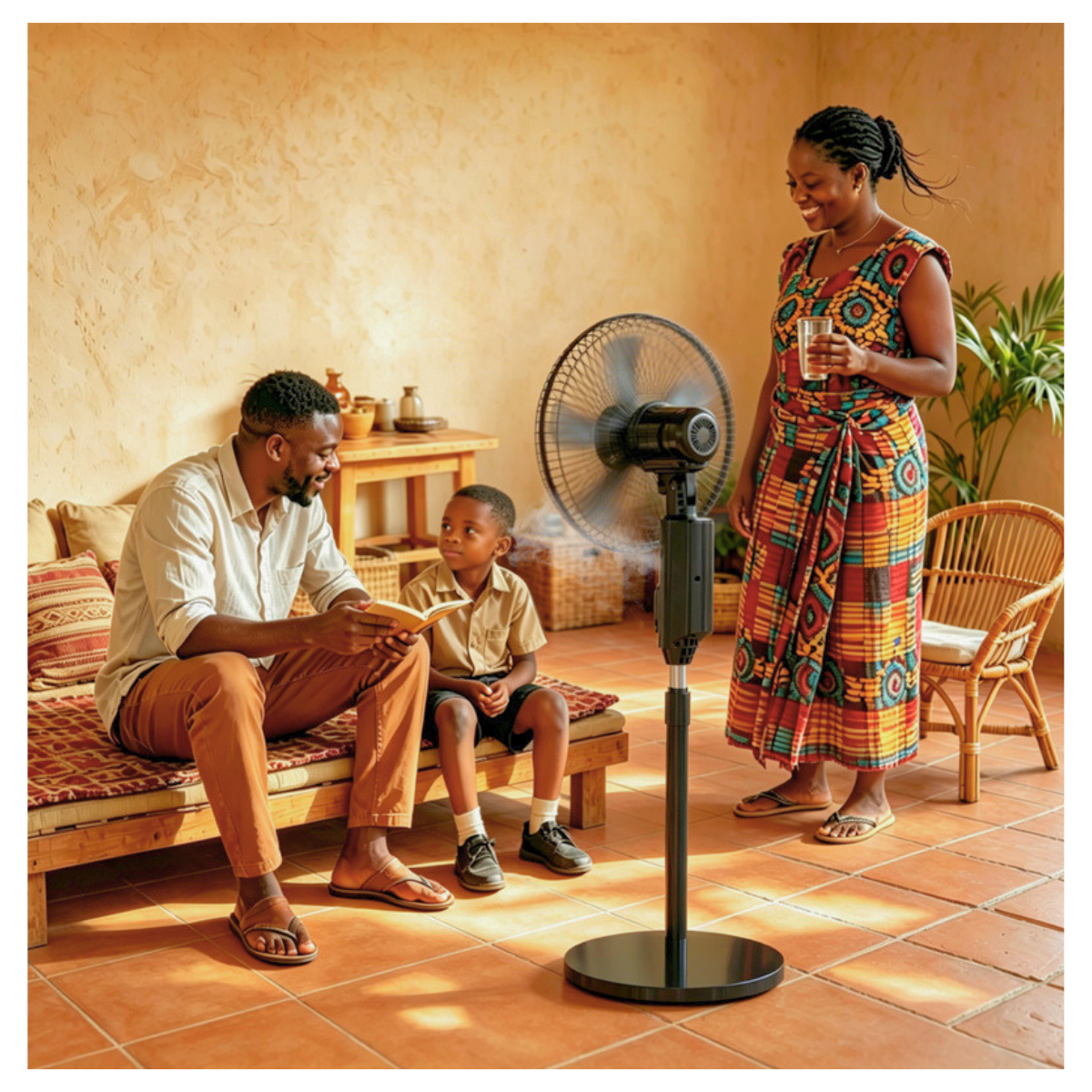 Multifunction Solar Fan