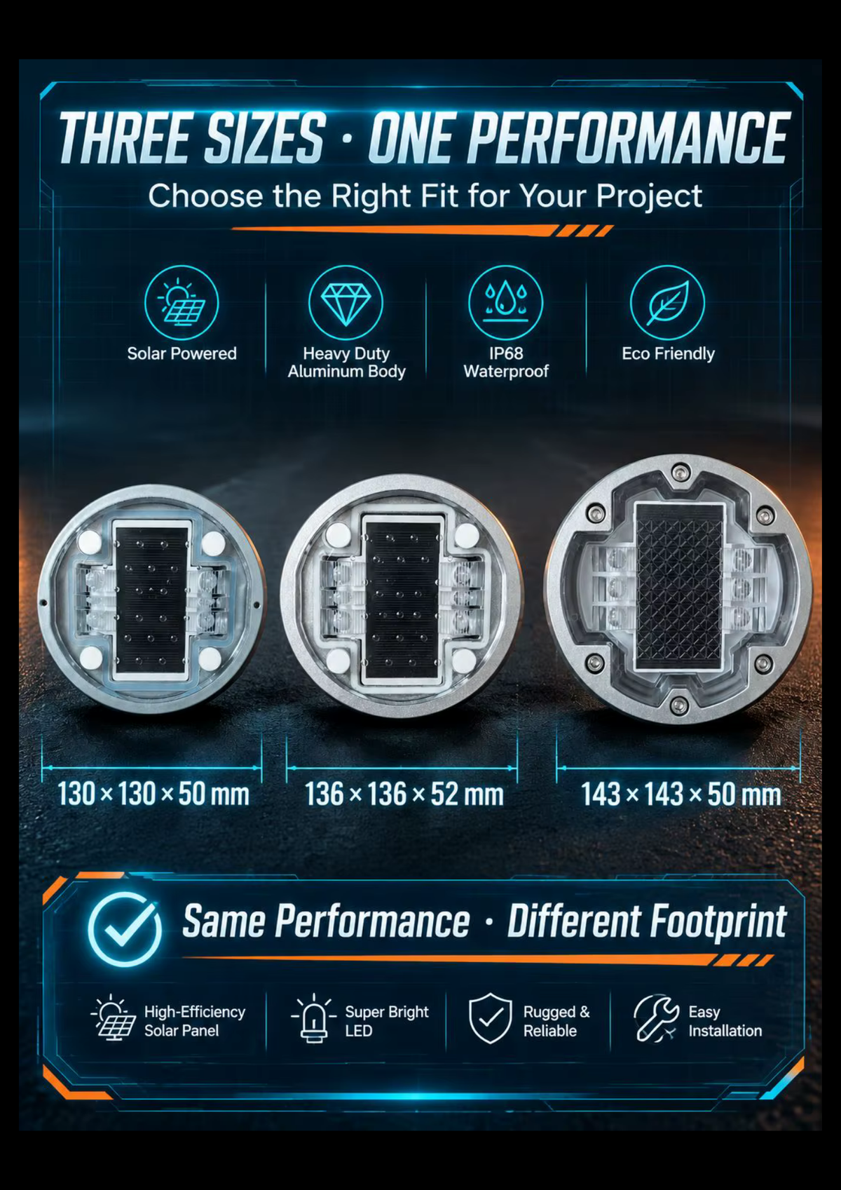 Solar LED Road Stud