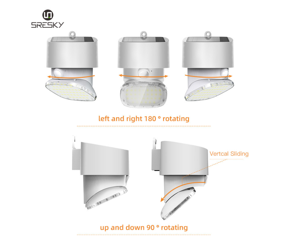Lampe LED Solaire de Sécurité