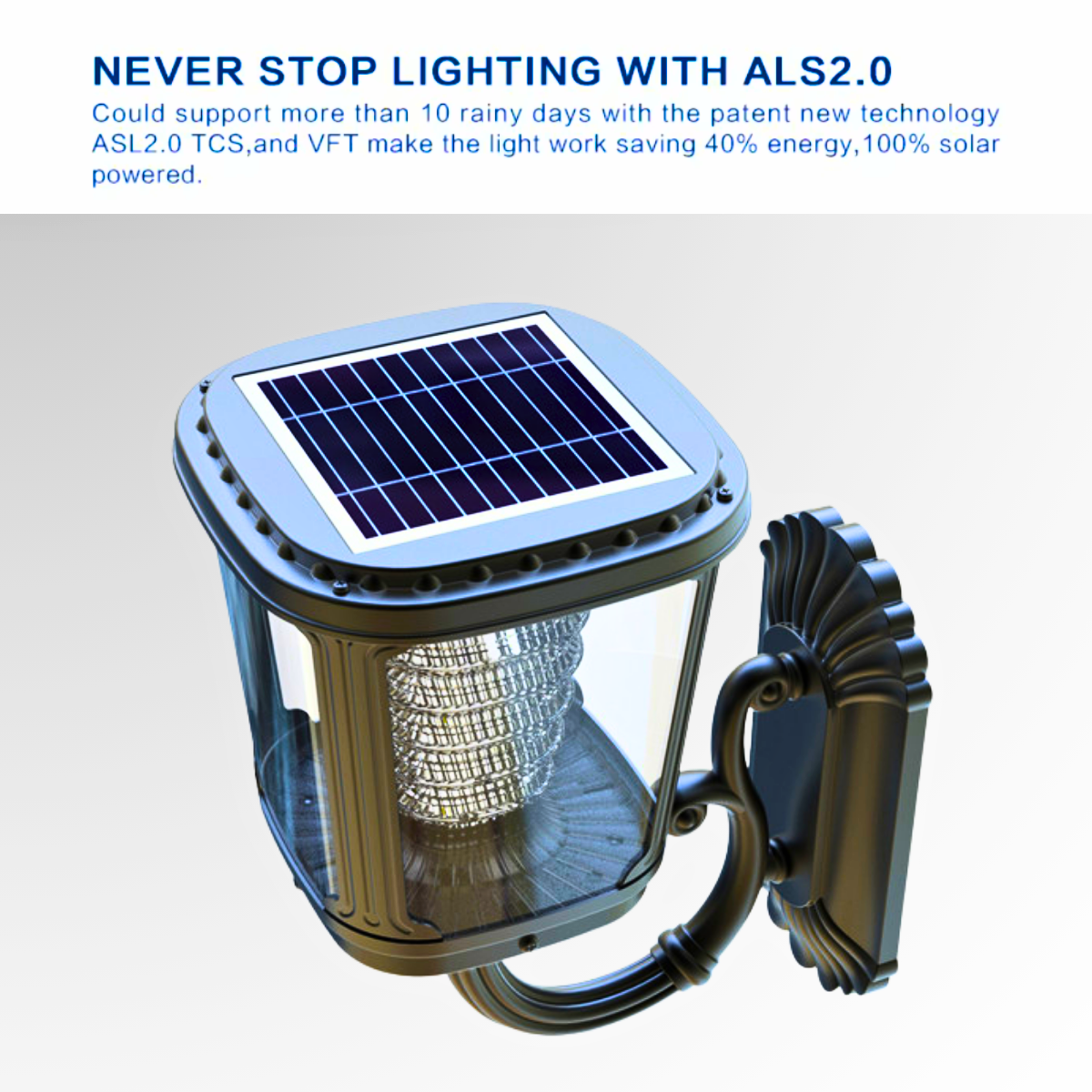 Solar LED Wall Light