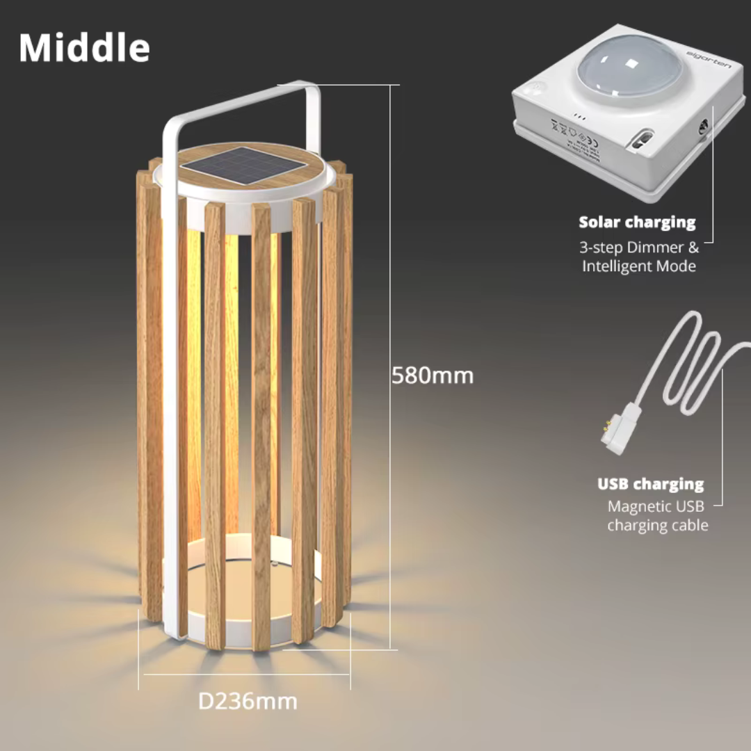 Lámpara solar LED Tilda 
