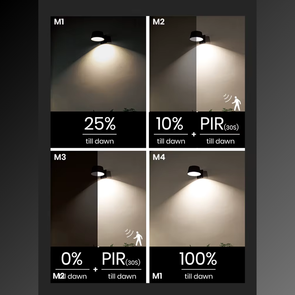 Solar LED Wall Light