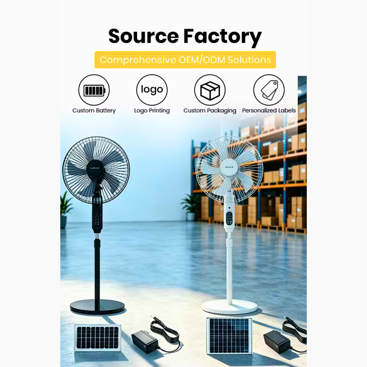 Multifunction Solar Fan
