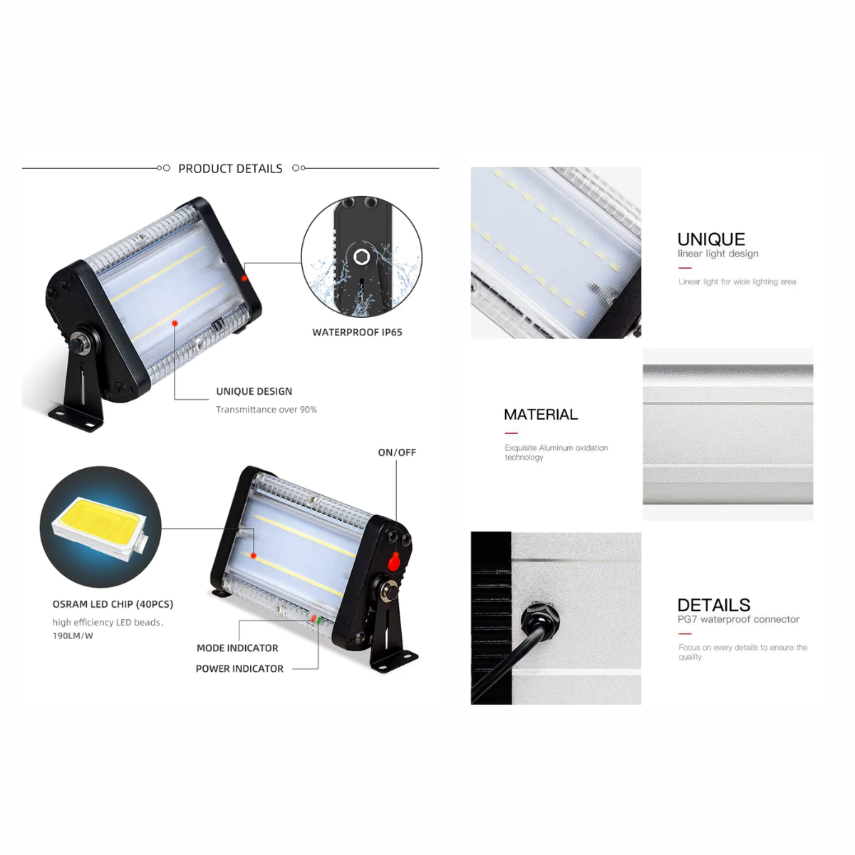 URANUS Series Solar Floodlight