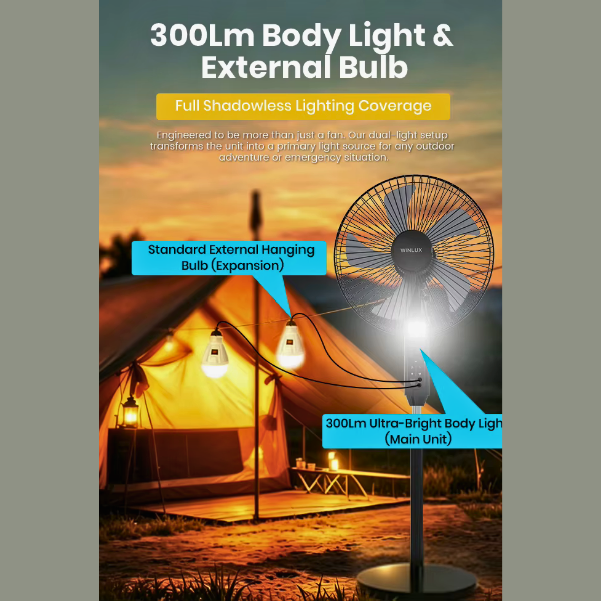 Multifunction Solar Fan