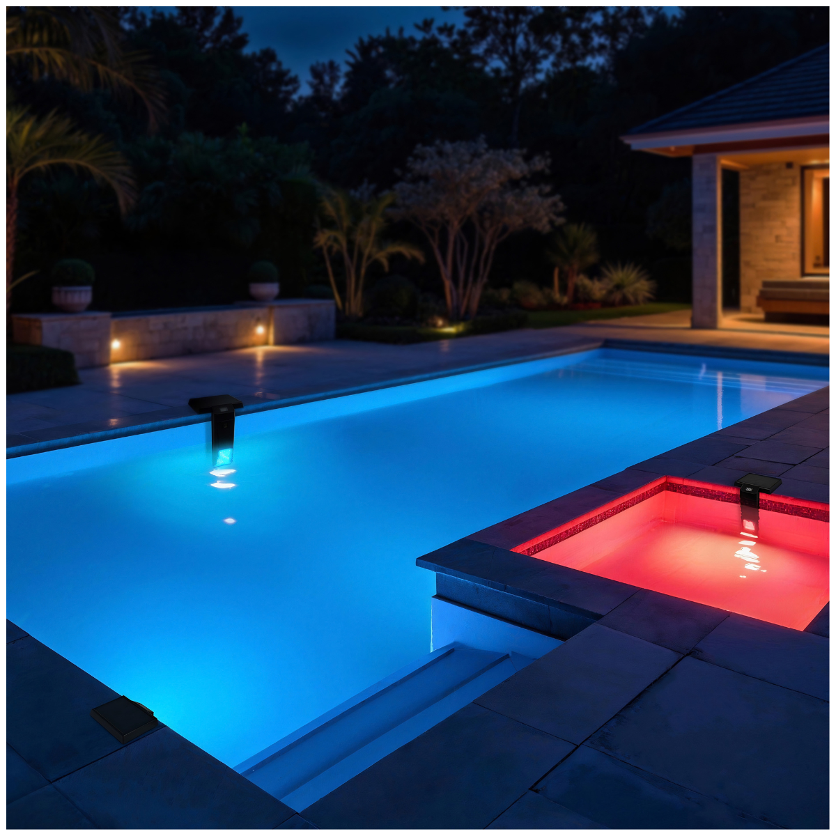 Solar RGB Pool Light