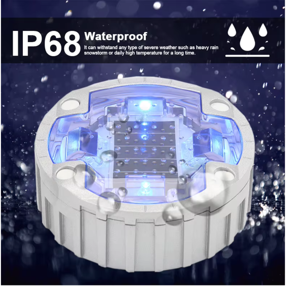 Solar Road Stud Light