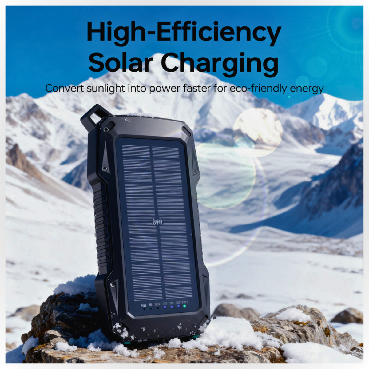 Solar USB Power Bank 50000mAh