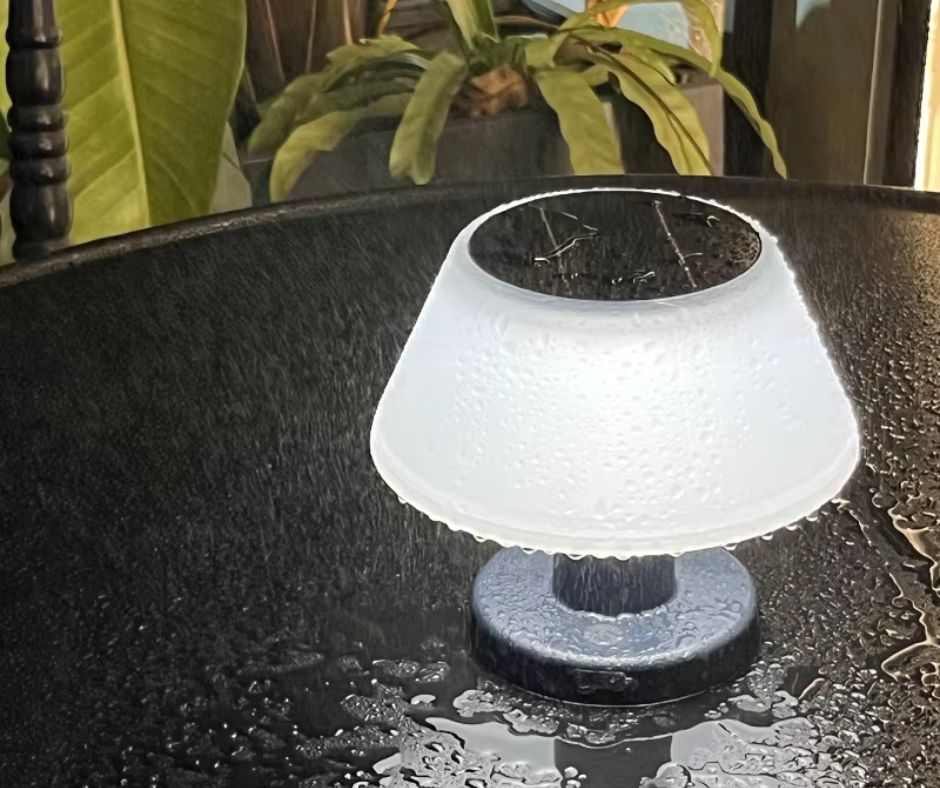Lampe de table USB solaire