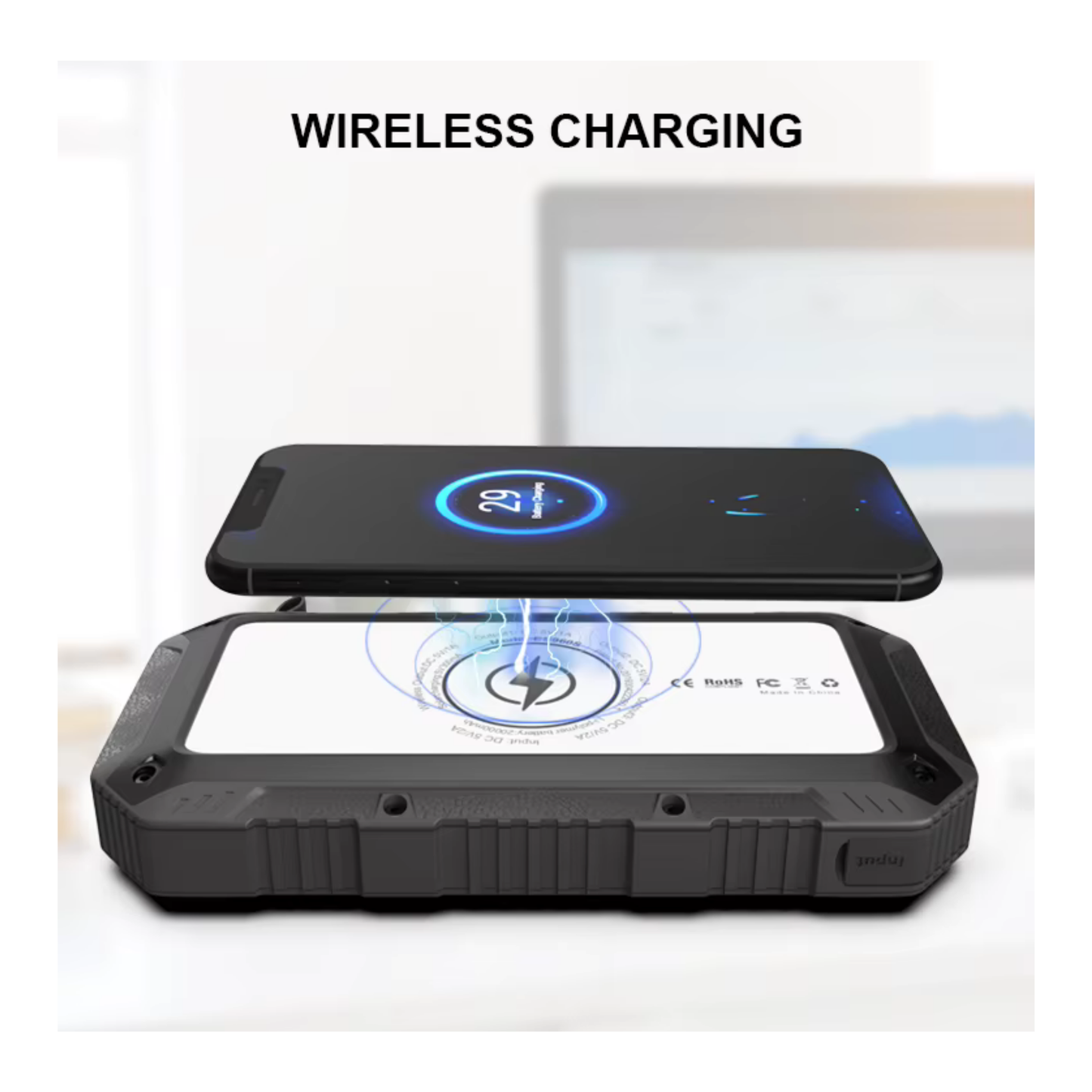 Solar USB Power Bank 20000mAh