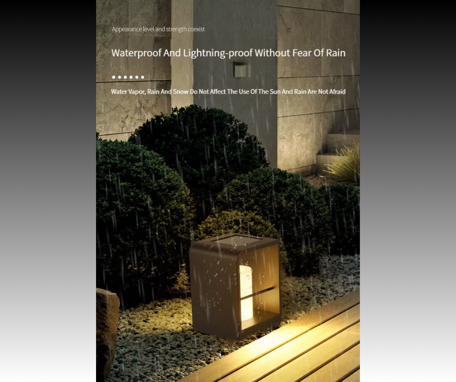 Lampe LED Solaire Moderne