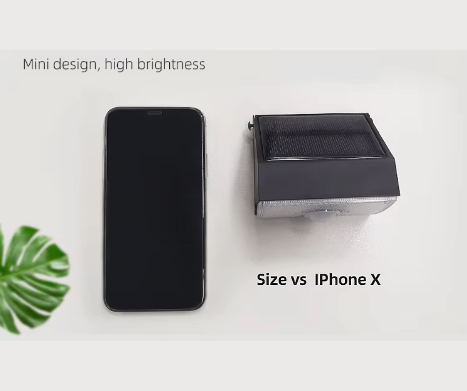 Applique murale de sécurité solaire