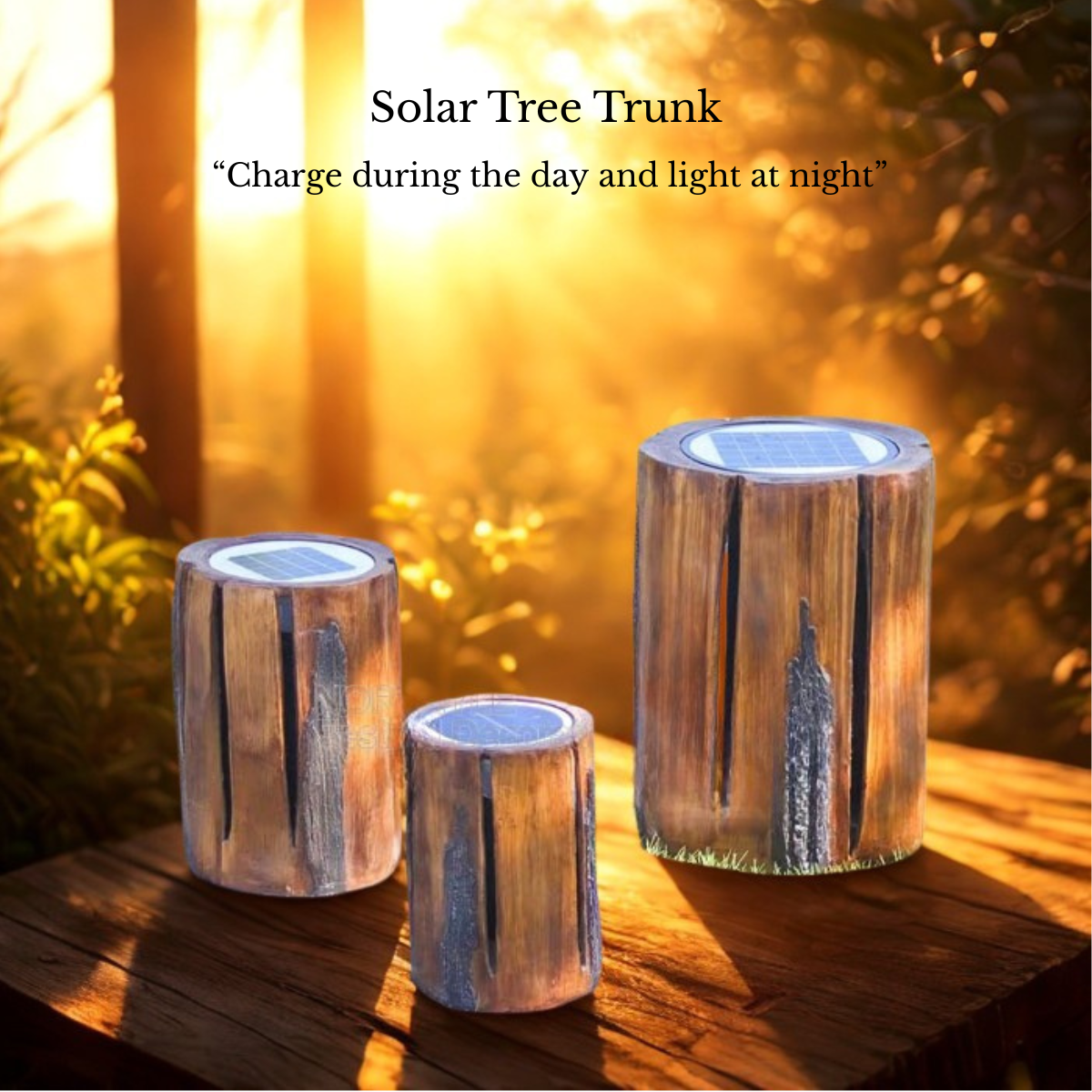 Solar Tree Trunk