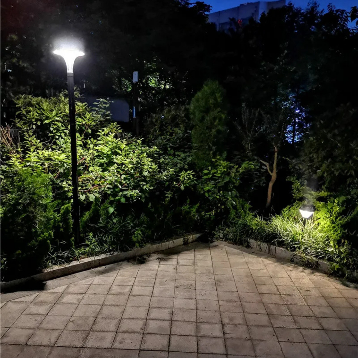 Farola LED solar