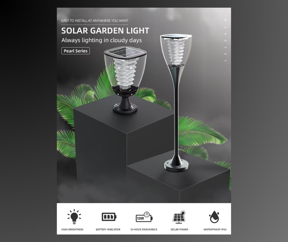 Kit d'éclairage solaire LED