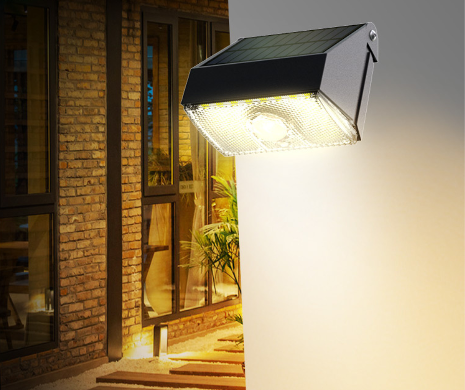 Applique murale de sécurité solaire