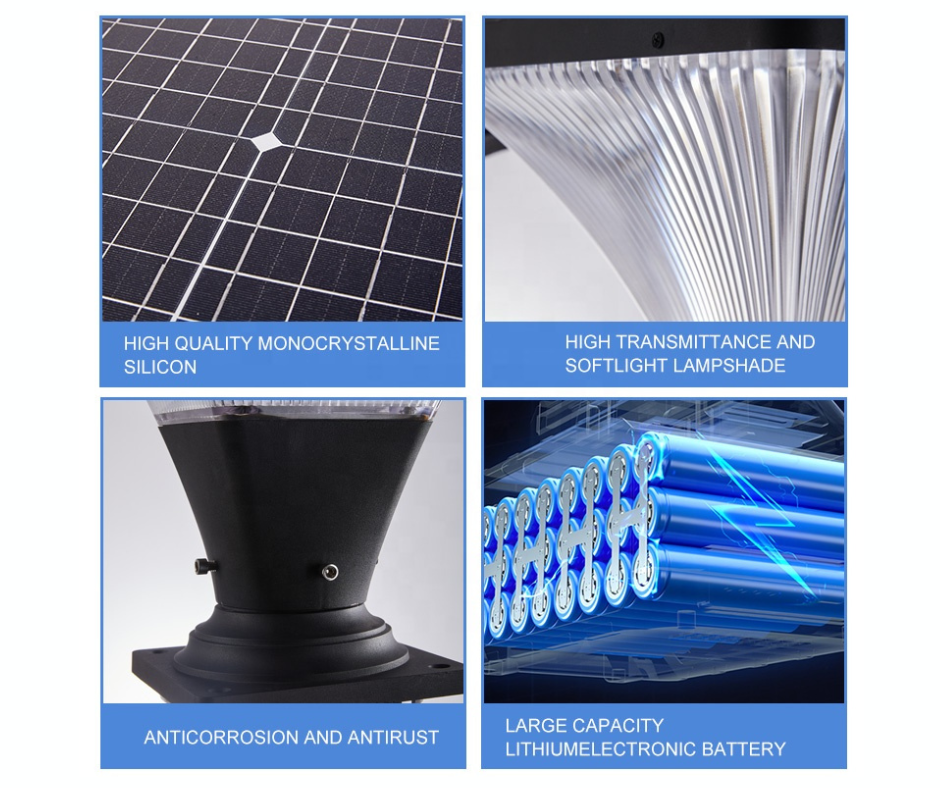 Solar LED Fence Light