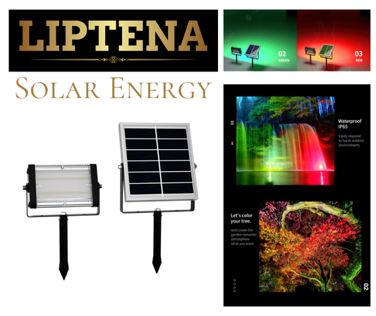 Solar Garden RGB LED Lamp