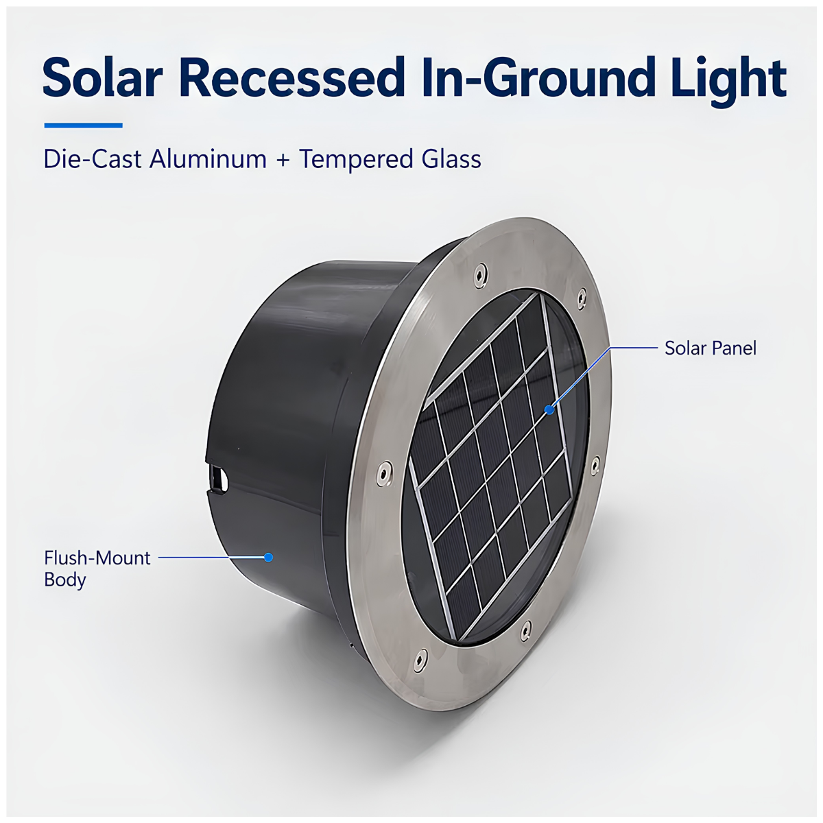 Solar LED In-Ground Light