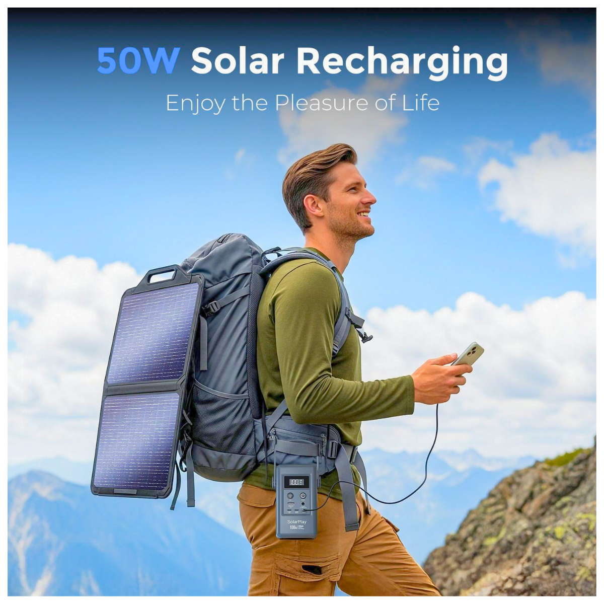 Portable Solar Power Station 100W