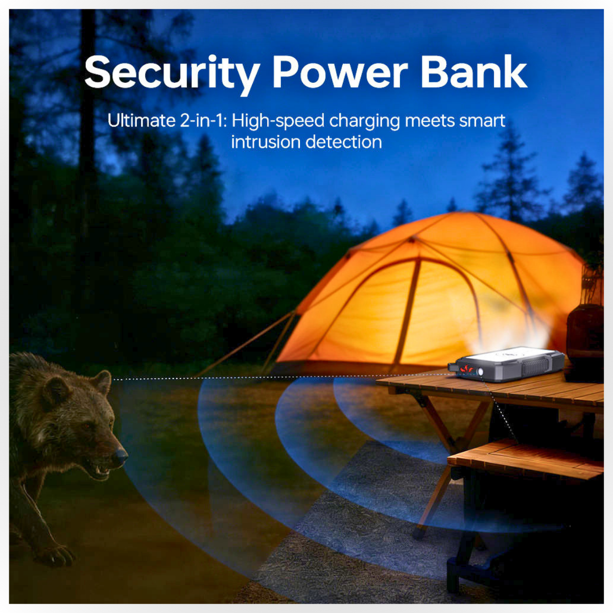 Solar USB Power Bank 50000mAh
