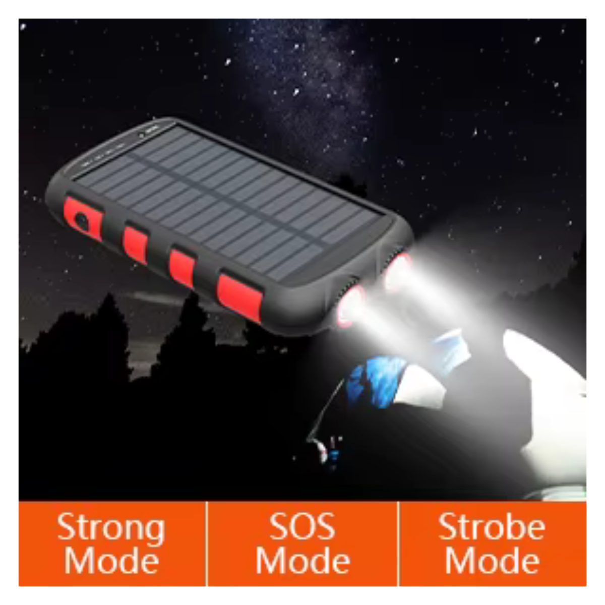 ES965S  Solar USB Power Bank 20000mAh