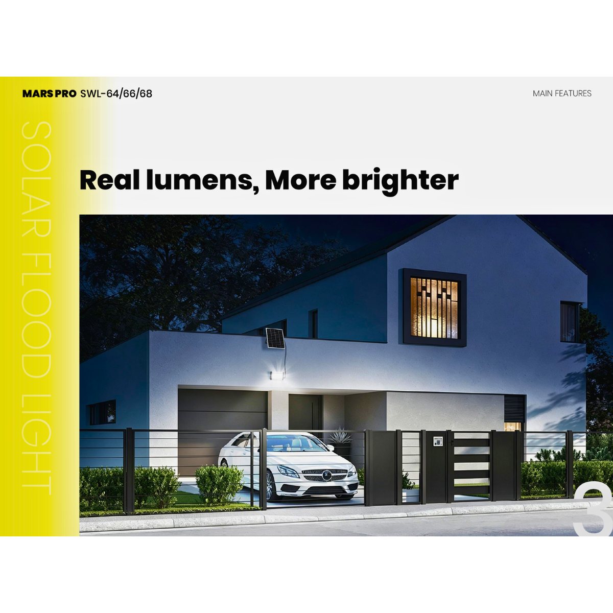Solar Floodlight