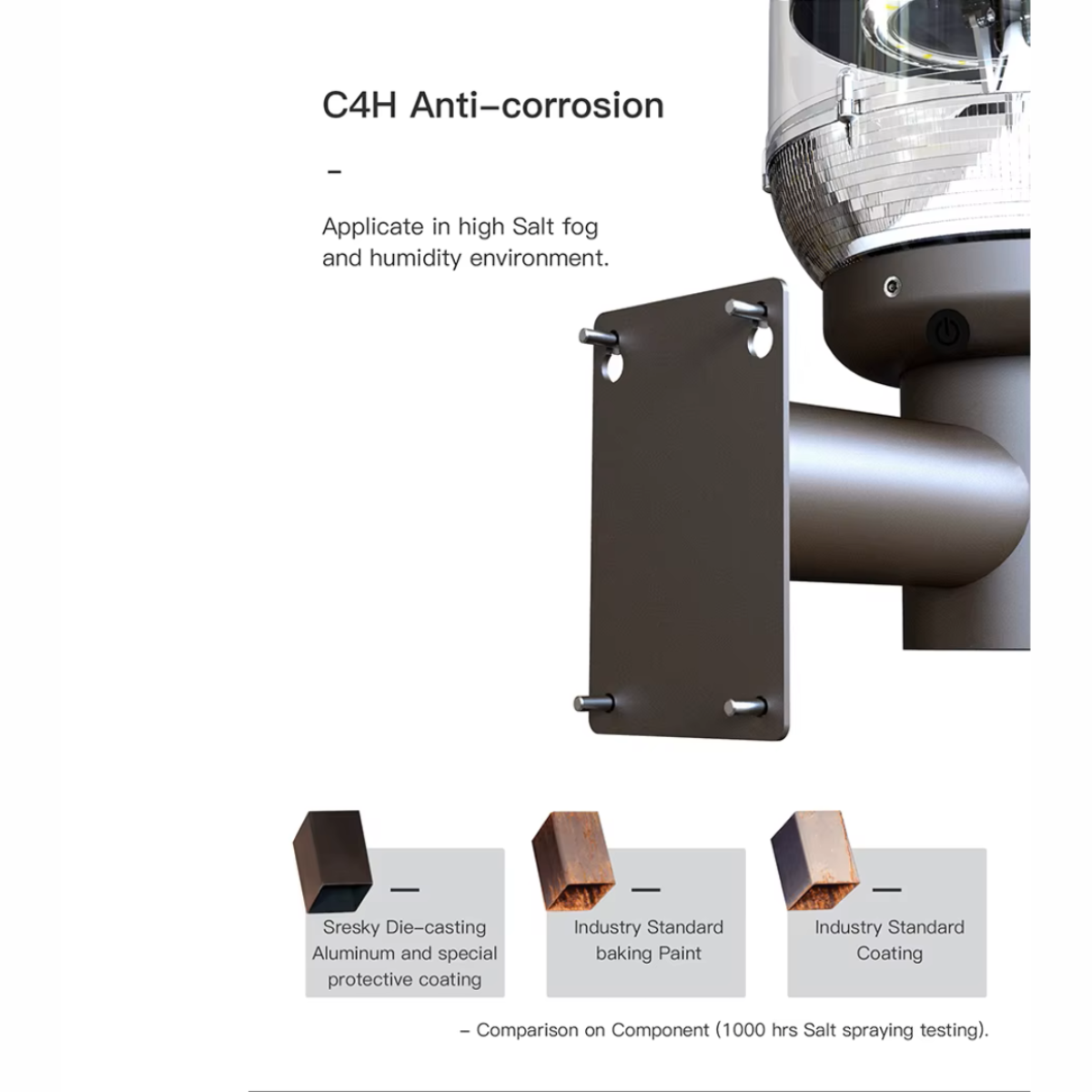 Solar tracking light kit