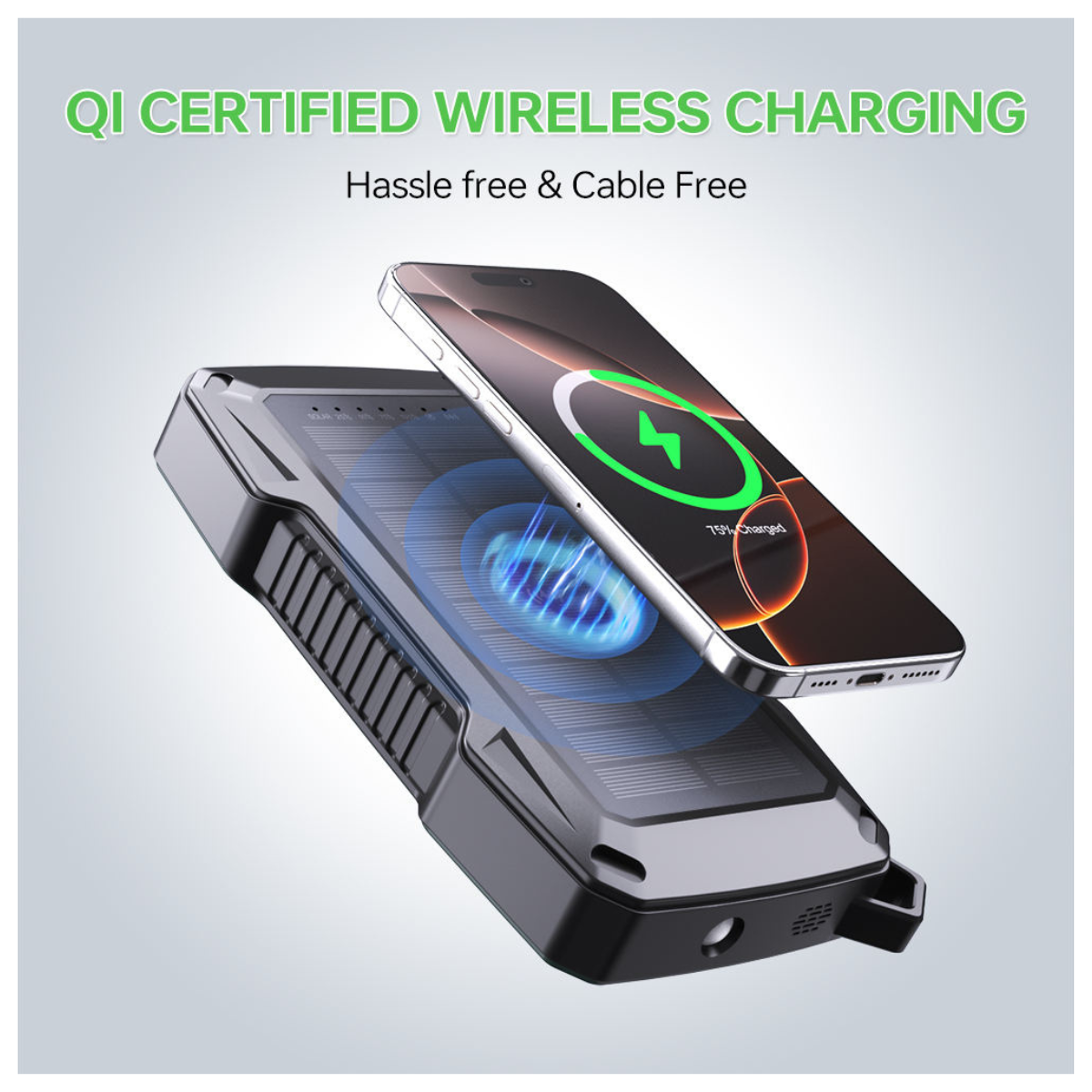 Solar USB Power Bank 50000mAh