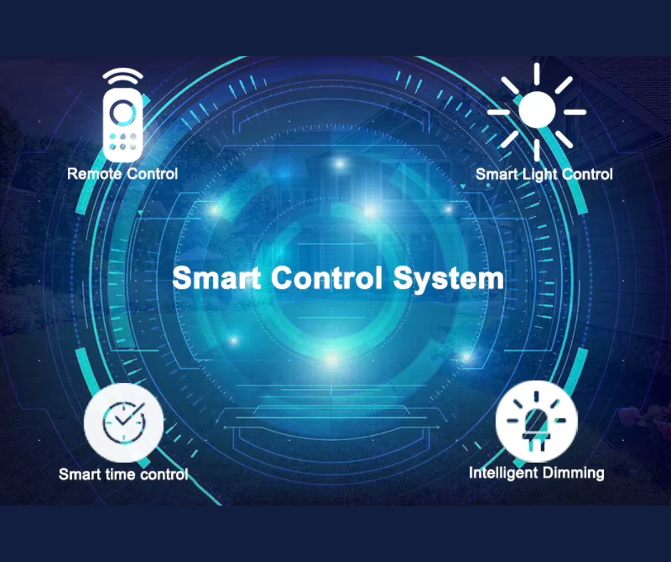 Solar LED landscape spotlight