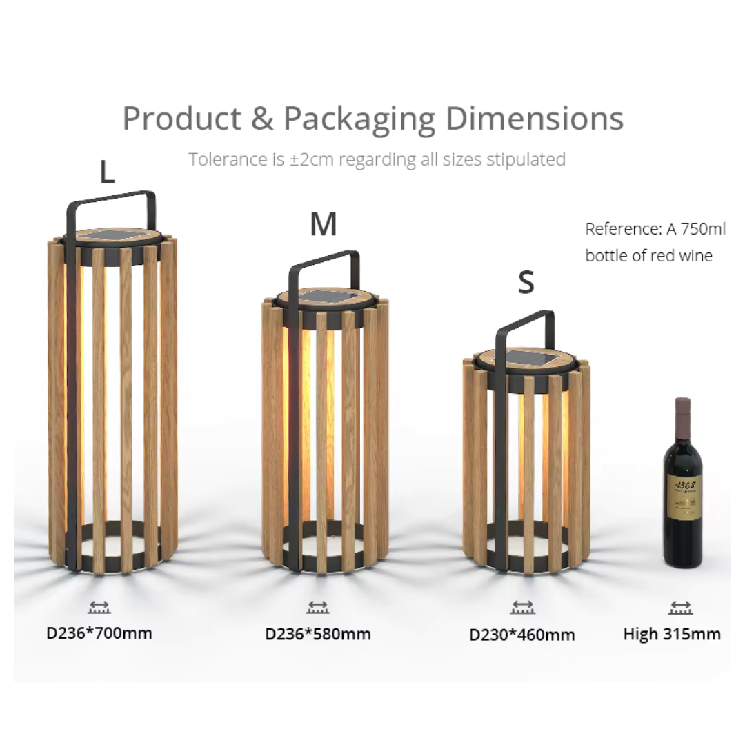 Lámpara solar LED Tilda 