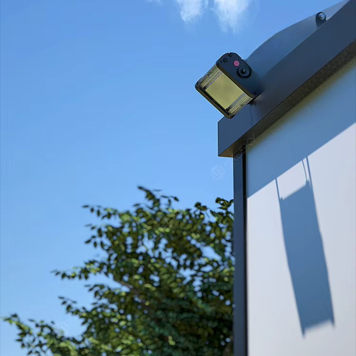 Lampe LED RGB solaire pour jardin