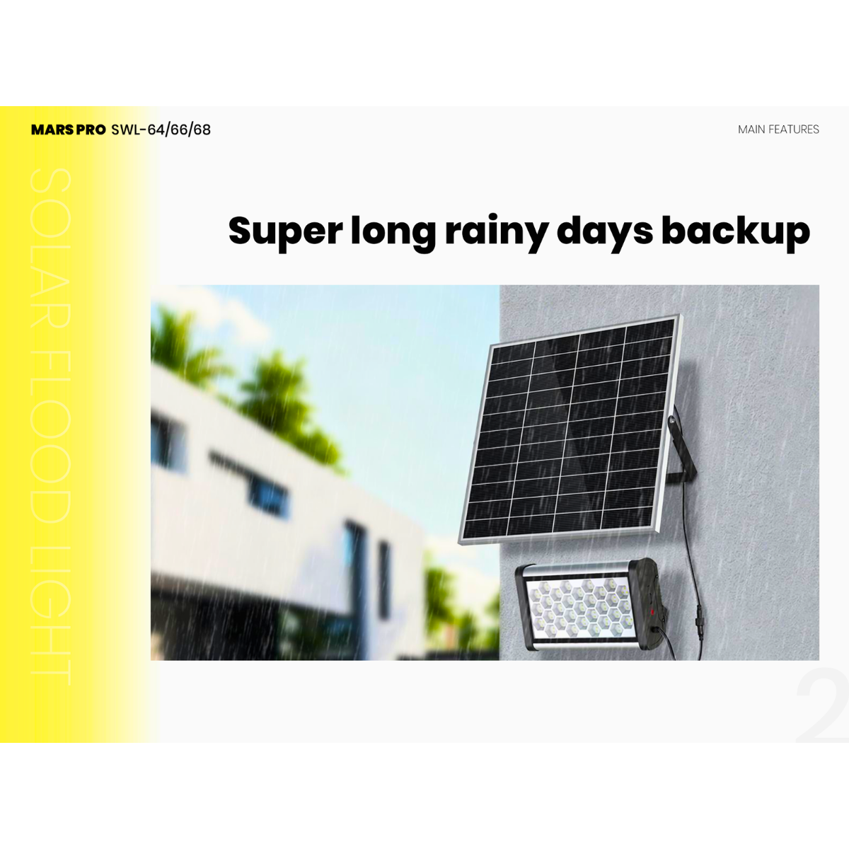 Solar Floodlight