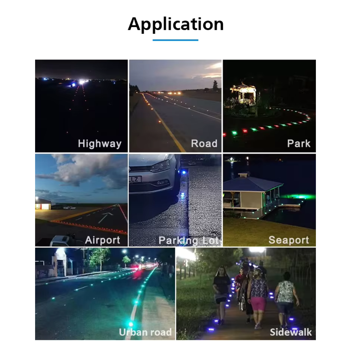 Solar Road Stud Light