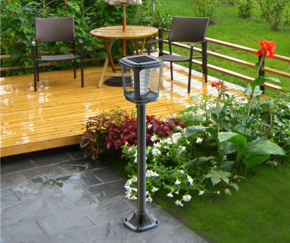 Lámpara solar LED de jardín